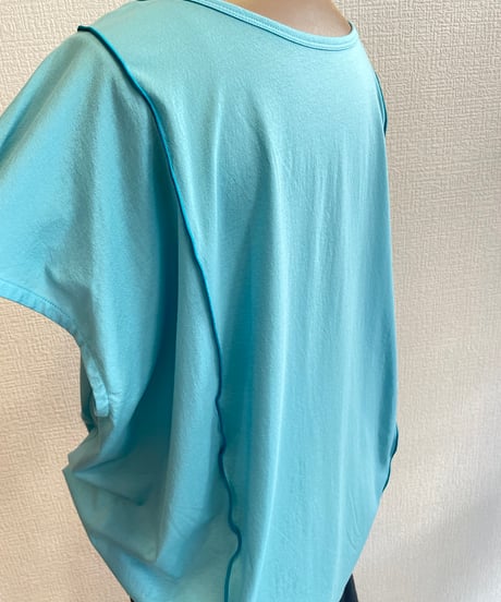 Audrey and John Wad / L6916 /スーピマコットントリミングTシャツ