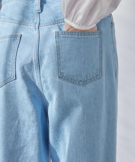 FLORENT/2411F04102/110ozコットンデニムパンツ