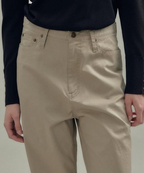 FLORENT/2505F04003/オーガニックコットンチノパンツ