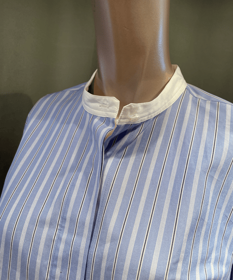 FLORENT / "2023 fall" / 2305F06007 / CLERIC BAND COLLER SHIRT