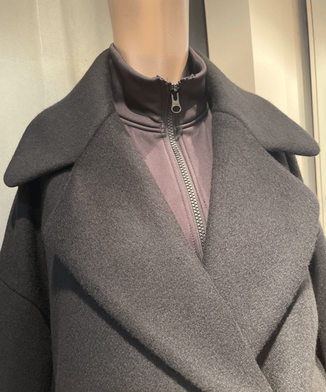 FLORENT / 2305F02004 /OVERSIZE SHORT COAT