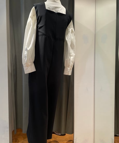 FLORENT/ 2411F05102/スクエアーネックオールインワン