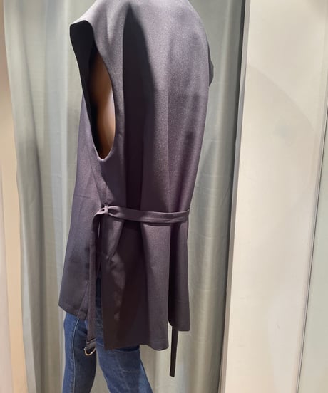 FLORENT / "2023 fall "/ 2305F02003 /  TWILL STRETCH VEST