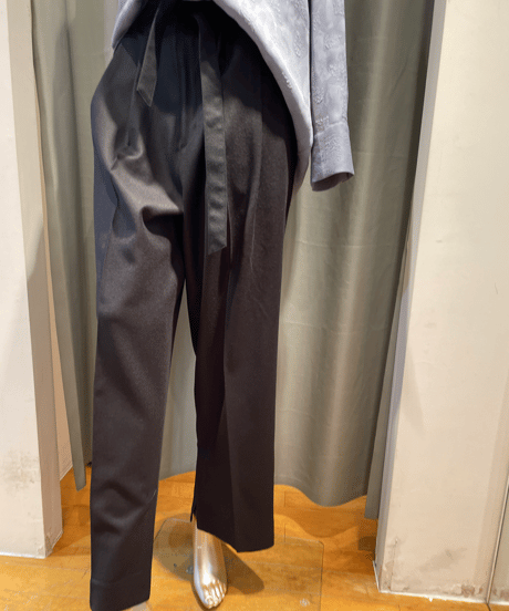 FLORENT /2305F04007 / BELT WIDE PANTS