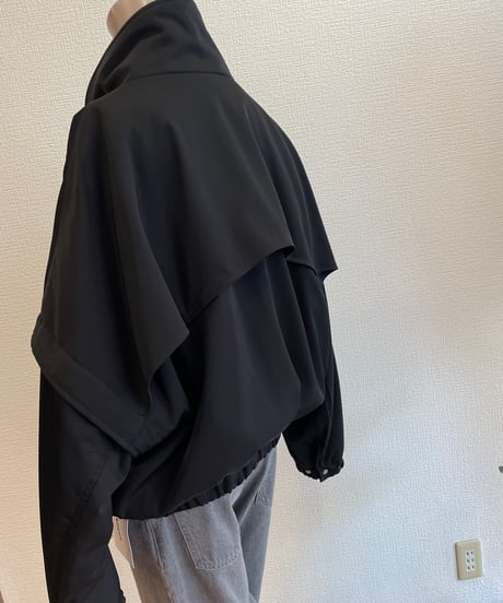 08sircus / S25AW-OT07/ Light twill padded detachable short blouson