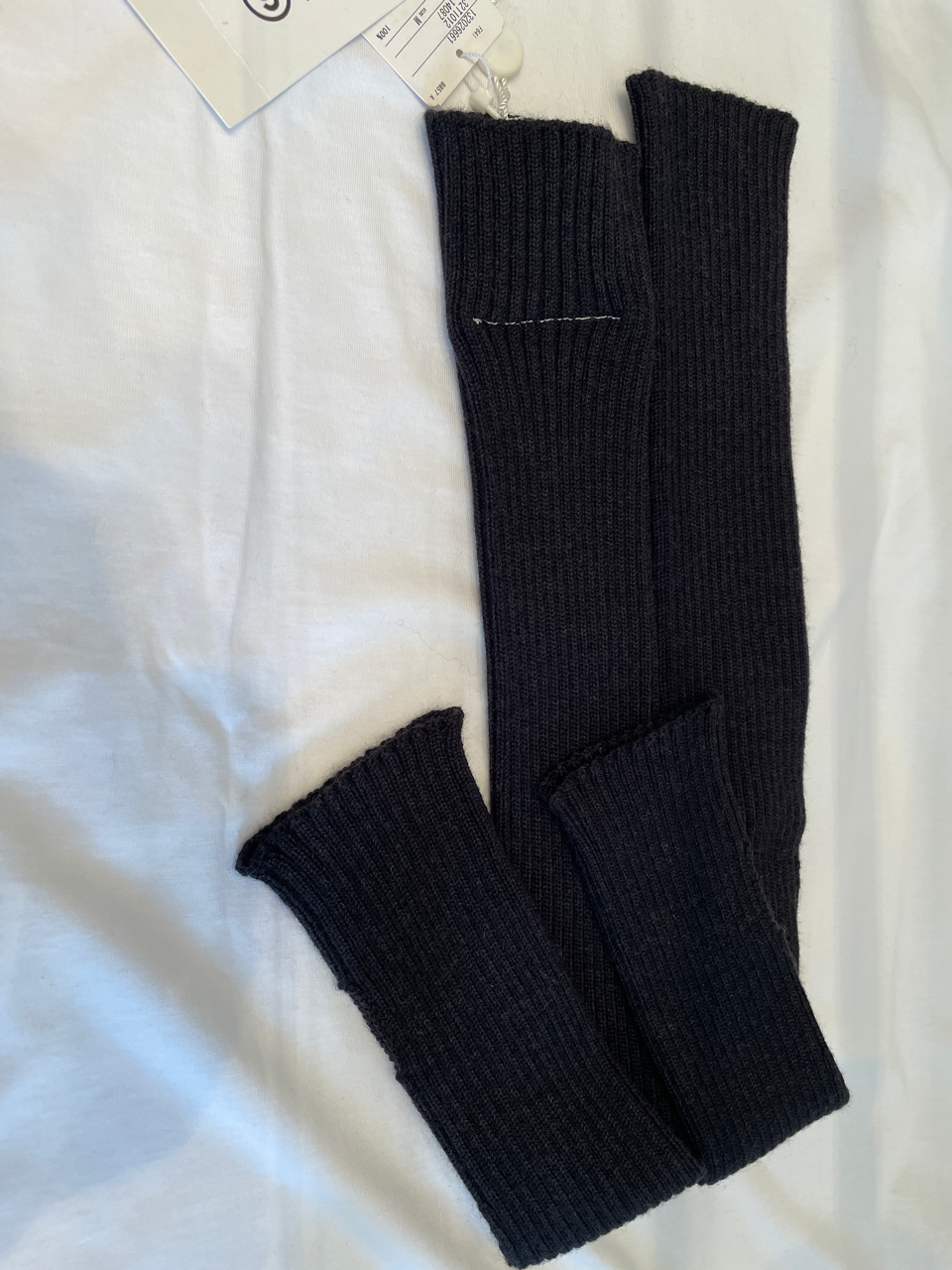 マルタンマルジェラ　アームウォーマー MM⑥ Maison Martin Margiela / 32TI012 / rib Kni
