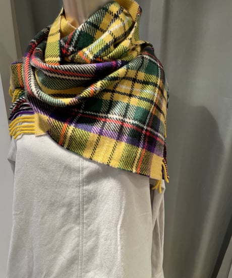 Joshua Ellis/VC51807/Tweed /ピュア１００％カシミヤストール