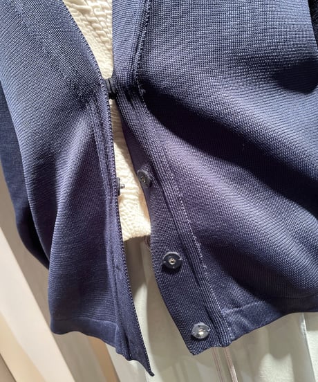 FLORENT / 2211F07013 /　POLYESTER KNIT CARDIGAN