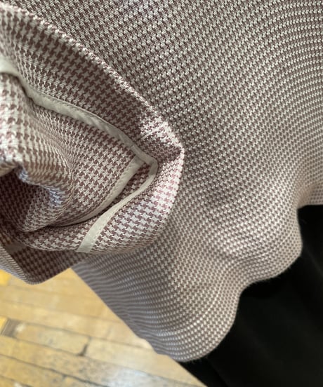 FLORENT / 1911F01009 / hound's tooth jacquard top