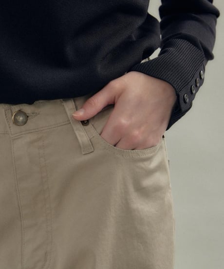 FLORENT/2505F04003/オーガニックコットンチノパンツ