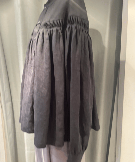 SCYE /  2024 S/S / 1224-31005 / Organic Linen Tucked Blouse