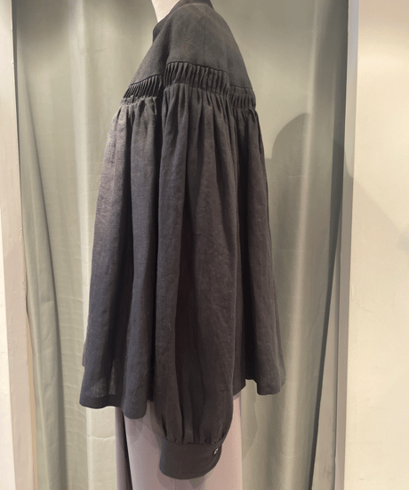 SCYE /  2024 S/S / 1224-31005 / Organic Linen Tucked Blouse