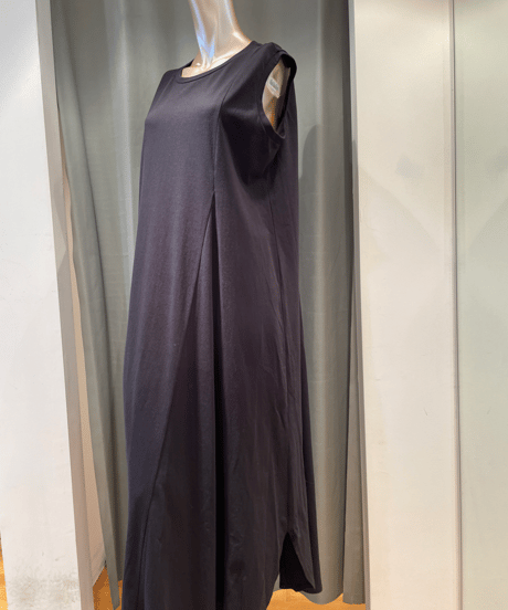 FLORENT / 2402F06017/ コットンスリーブレスドレス