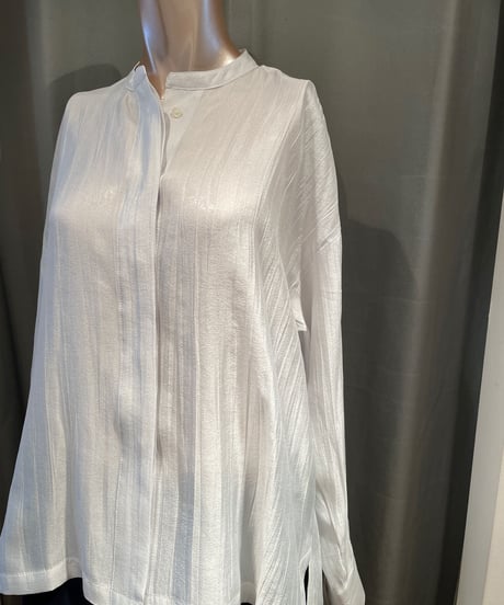 FLORENT / " 2023 fall "    230501002 / SHEER WASHER BLOUSE