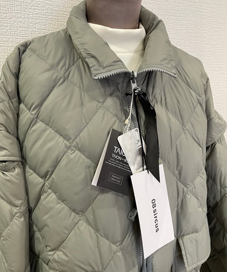 08sircus × TAION down detachable short blouson reversible/S25AW-OT05