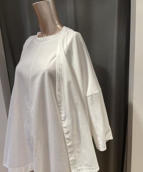 FLORENT / 2202F06015  /  KNIT TWILL SHORT CARDIGAN