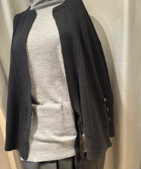 FLORENT / 2308F07002 / RIB KNIT CARDIGAN