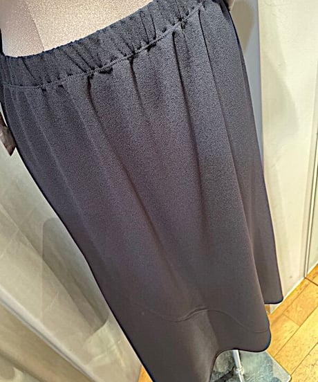 FLORENT / 2111F06006 / GEORGETTE LIKE ASYMMETRY-HEM SKIRT