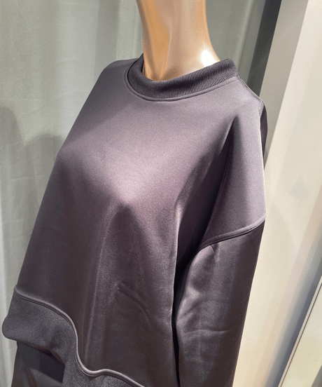 FLORENT /  "2023 fall " /  2305F06014 / CREW NECK TOP/ Black color