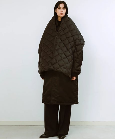 08sircus × TAION  / down stole / S25AW-AC01/ moss gray color