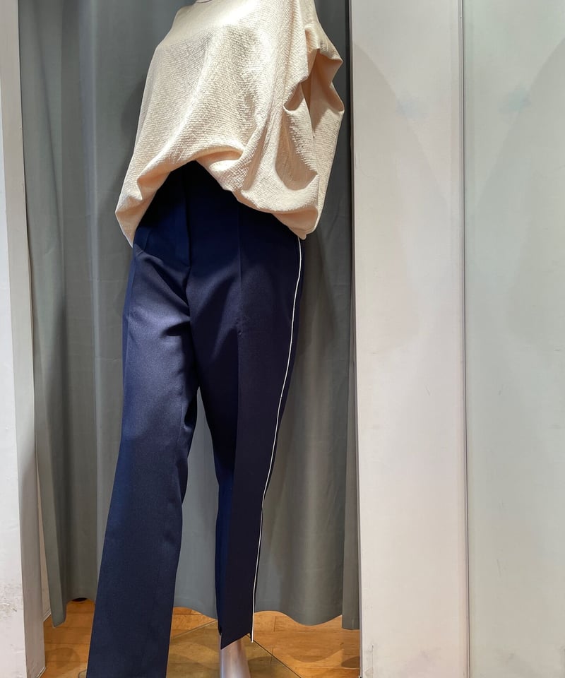 パンツ GOLDEN Women Straight Pants GWP02133P00185150100 BLUE GOLDEN GOOSE DELUXE BRAND / G32WP001 / Line Pa