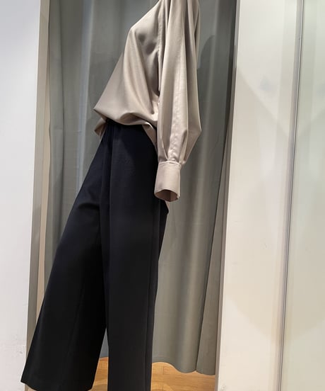 FLORENT / 2208F04005 / LAMBSWOOL WIDE-LEG PANTS