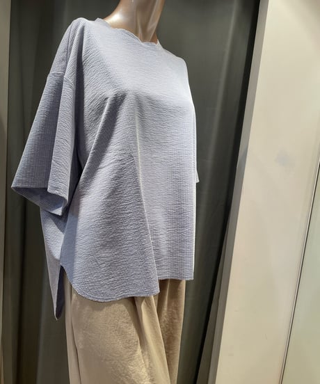 FLORENT / 2302F06016 / STRIPE CREW NECK TOPS