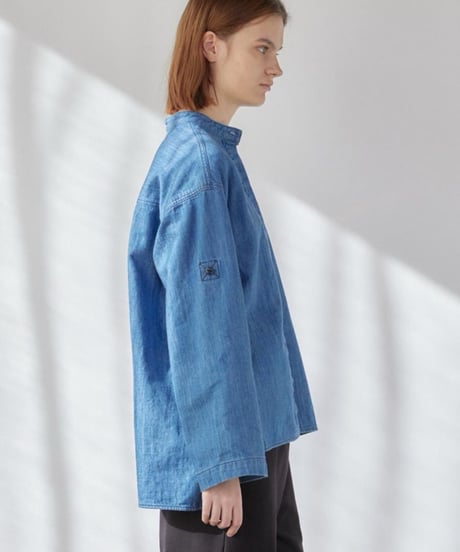 FLORENT/2411F01106/コットンデニムシャツ
