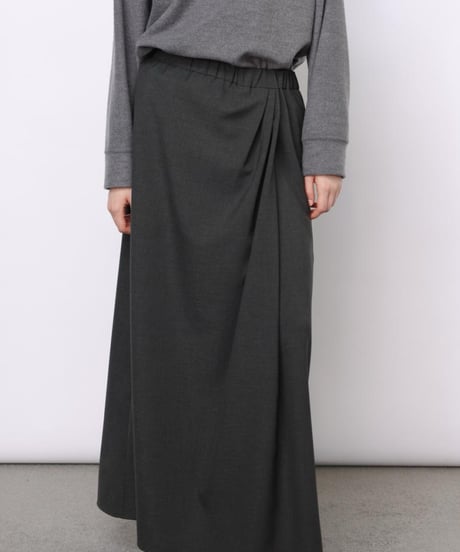 FLORENT / 2308F03001 / OZAWA TWILL VERNO LONG SKIRT