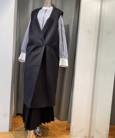 FLORENT / "2023 fall" / 2305F08003 / KERSEY LONG GILET