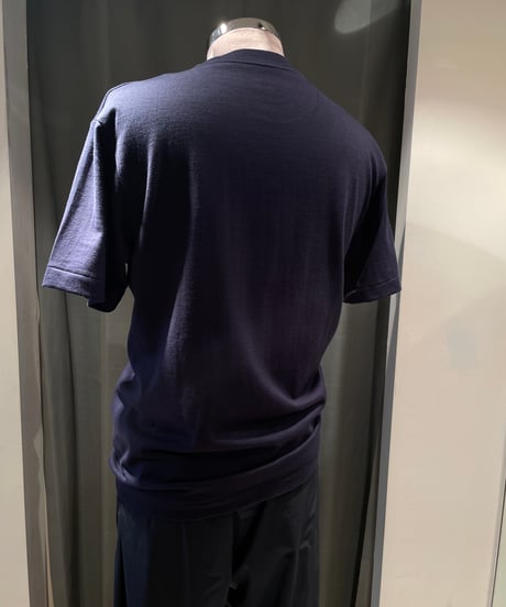 SCYE BASICS /5725-21701/コットンジャージーモノグラムロゴT-シャツ(unisex)