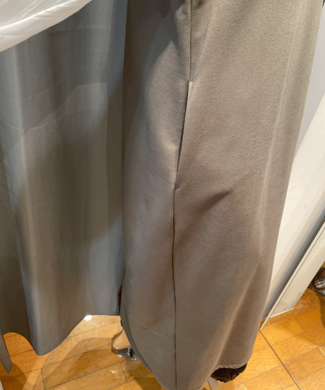 FLORENT / 2211F06007 / V NECK LONG DRESS