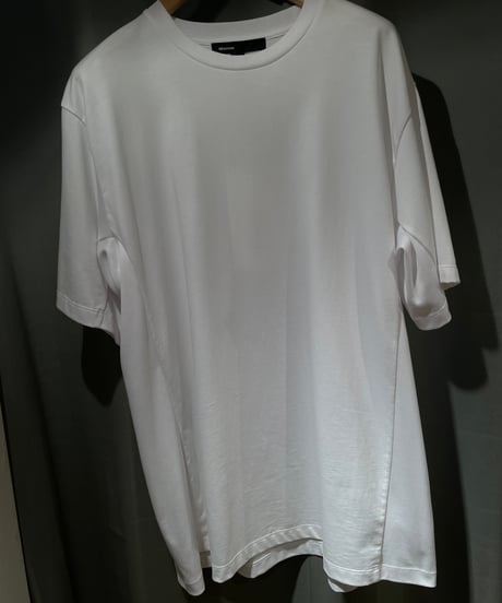 08sircus / S25SS-CS06 /Organic cotton cross jersey over tee(unisex)