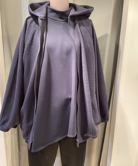 FLORENT  / 2208F06013 /  hairy zip hoody