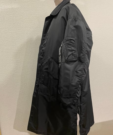 08sircus × TAION down long MA-1 reversible/S25AW-OT04