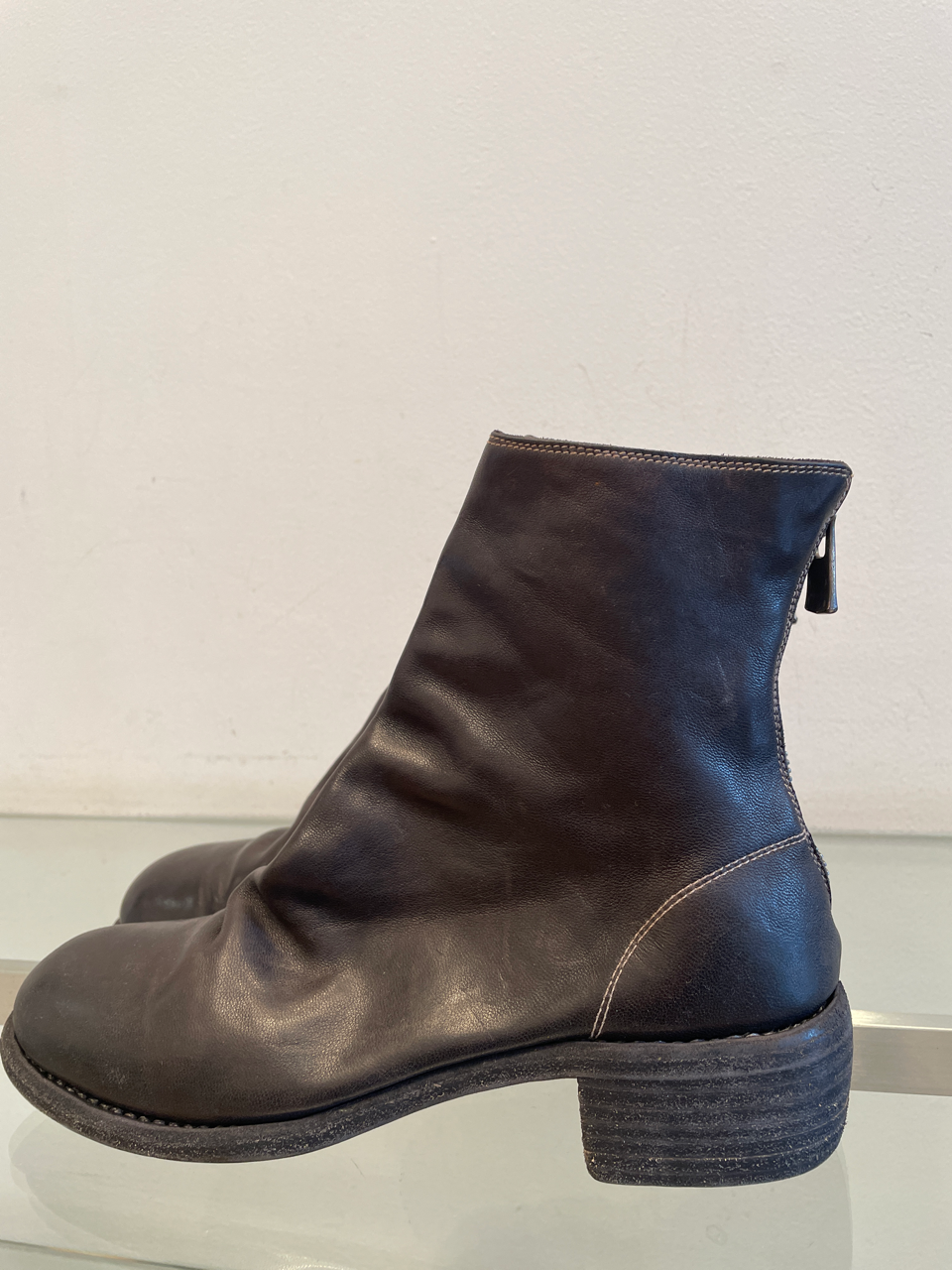 Guidi / 796 /Soft Horse Back Zip Boots | MAGN