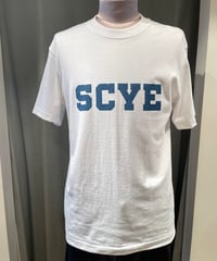 SCYE BASICS /5725-21701/コットンジャージーカレッジ T-シャツ(unisex)