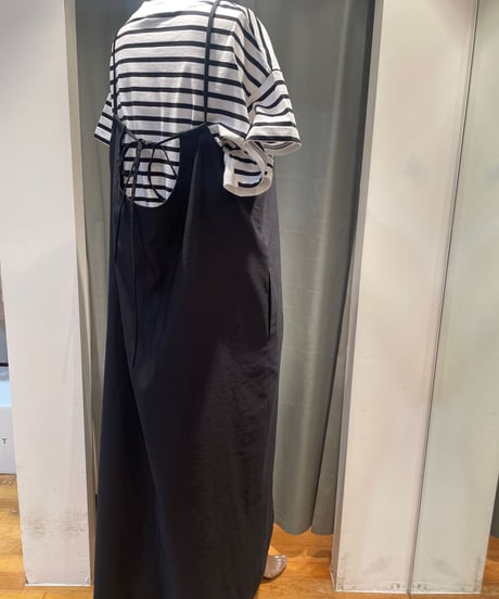 FLORENT / 2302F05001 / LINEN TYPEWRITER DRESS