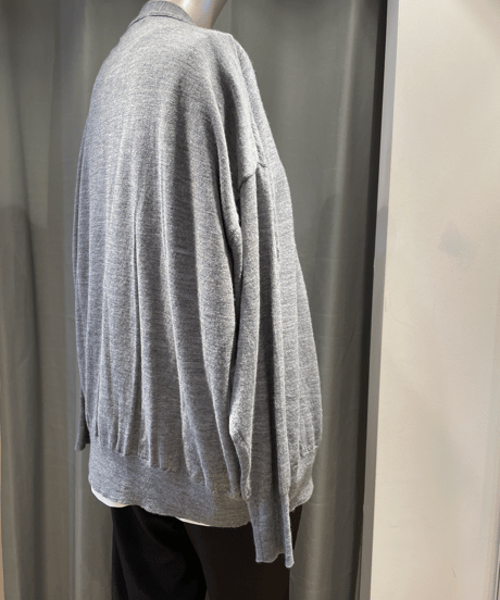 FLORENT / "2023 fall" / 2305F07001 / Super 140'S one button cardigan