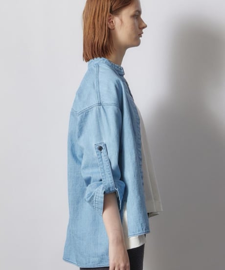 FLORENT/2411F01106/コットンデニムシャツ