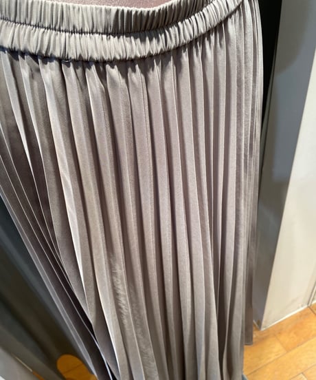 FLORENT / 2302F03002 / PLEATED LONG SKIRT