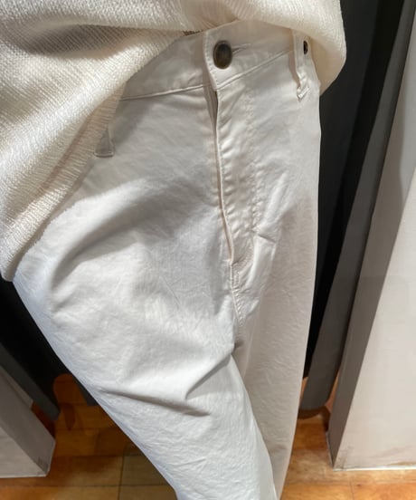 FLORENT/2505F04003/オーガニックコットンチノパンツ