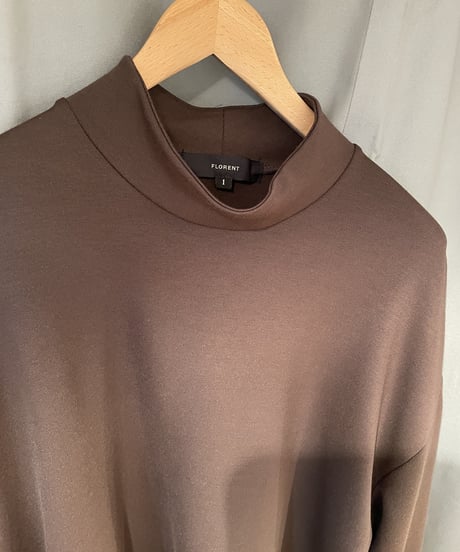 FLORENT / 2208F06001 / WARM PUNCH STAND NECK TOPS
