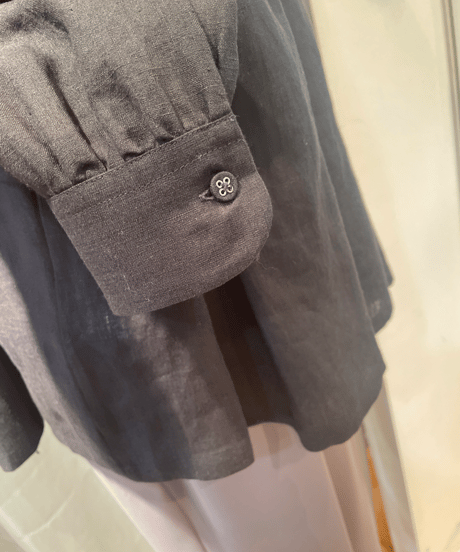 SCYE /  2024 S/S / 1224-31005 / Organic Linen Tucked Blouse