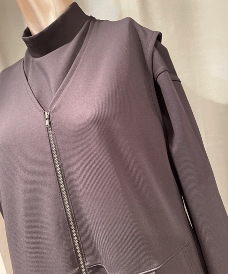 FLORENT 2024/ Spring /  2311F06007 / V neck zip All in One
