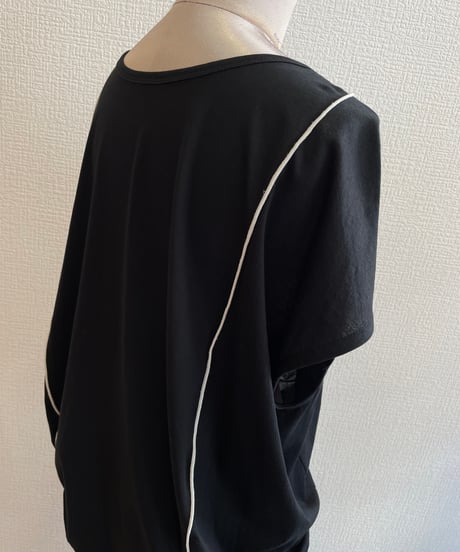Audrey and John Wad / L6916 /スーピマコットントリミングTシャツ