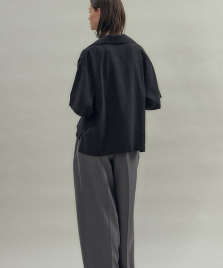 FLORENT/ 2505F01001/ スキッパーブラウス