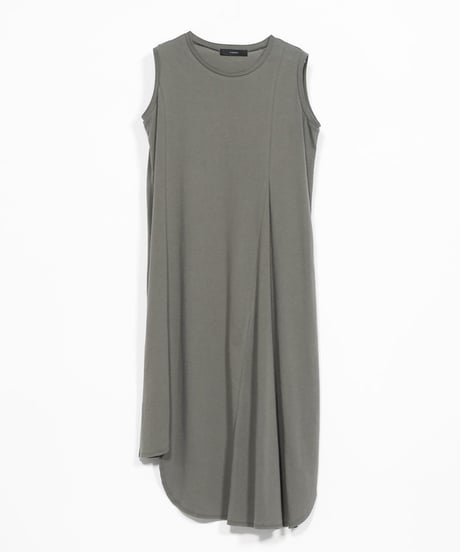 FLORENT / 2402F06017/ コットンスリーブレスドレス