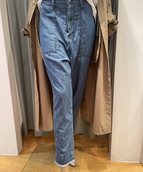 FLORENT  / 2202F04002 /  LIGHT DENIM ベイカーパンツ/     ¥28,600
