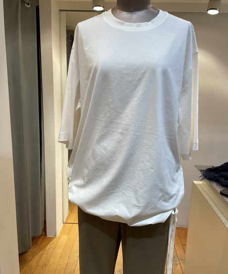 08sircus /  S22ss-cs06 / shrieked hi-gauge jersey over size tee